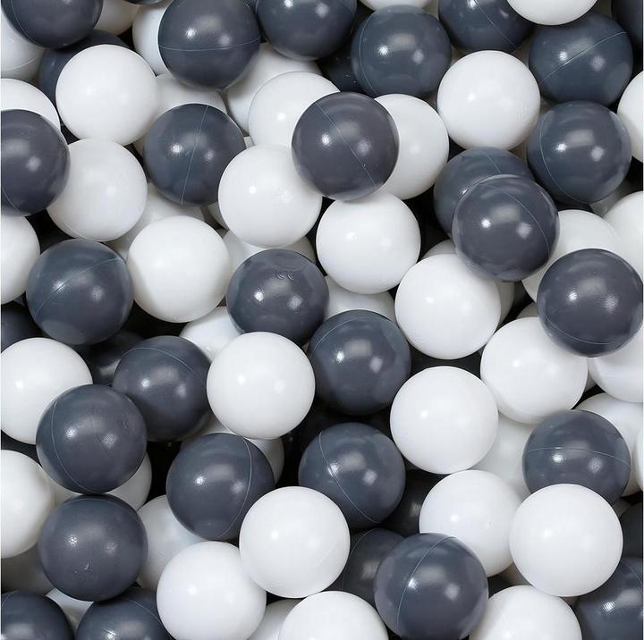 Produktbild Knorrtoys Bälleset ca. Ø6 cm - 300 balls grey/creme