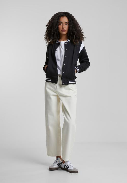 Actual product image Urban Classics Ladies Inset College Sweat Jacket (S)