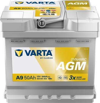Produktbild Varta Akumulator 12V 50Ah/540A START&STOP AGM (P+ standardowy) 207x175x190 B13 (agm/rozruchowy) (12 V, 50 Ah, 540 A)