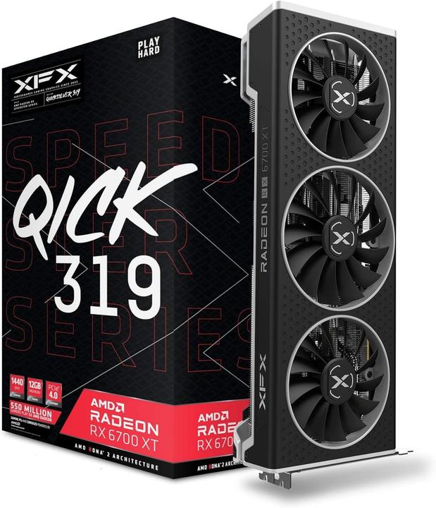 Produktbild XFX Radeon RX 6700 XT Speedster QICK (12 GB)
