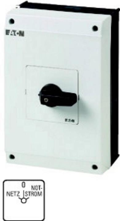 Actual product image Eaton Cam switch Changeover switch structure 4-pole 63 A