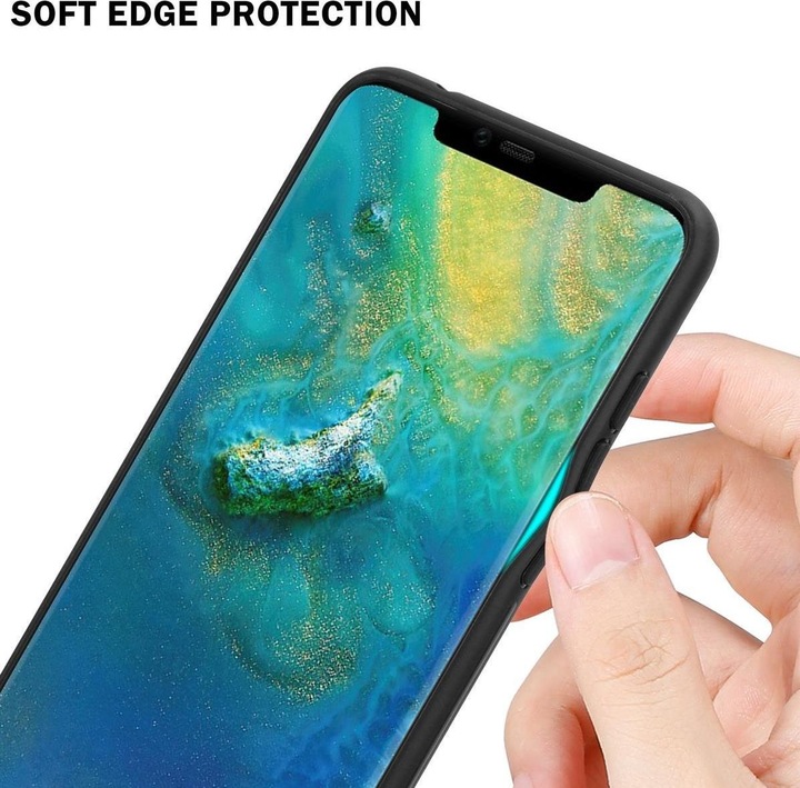 Actual product image Cadorabo TPU 2 colors glass cover (Mate 20 Pro)
