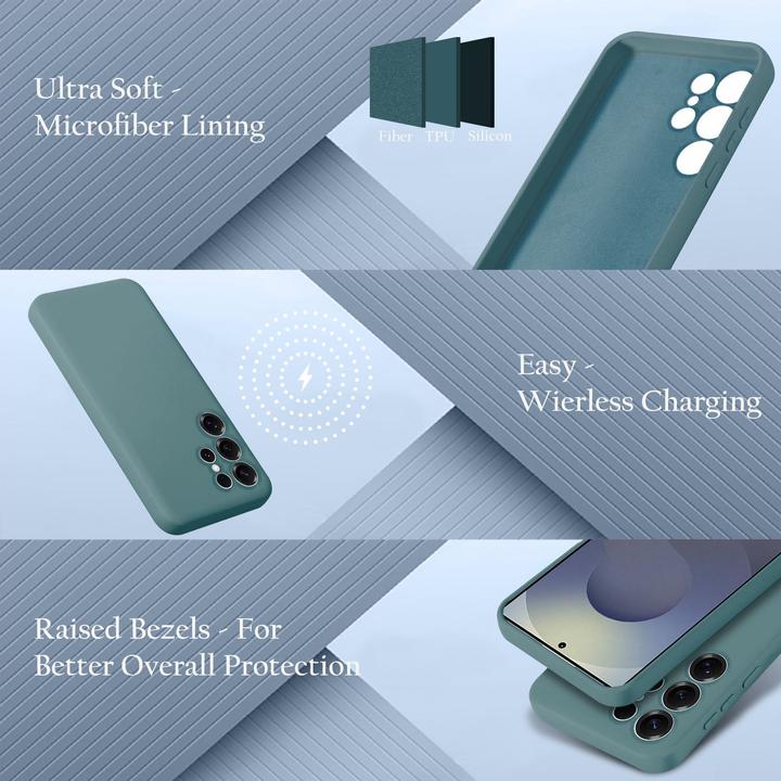 Produktbild Cadorabo Hülle für Samsung Galaxy S25 Ultra im Liquid Case Design (Samsung Galaxy S25 Ultra)