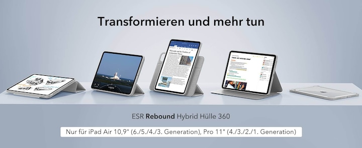Image du produit ESR Boîtier hybride Rebound (iPad Air 2020 (4. Gen), iPad Air 2022 (5e génération))
