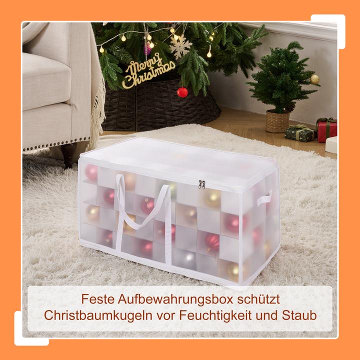 Actual product image Relaxdays Weihnachtskugel Aufbewahrungsbox (73 cm, 1x)