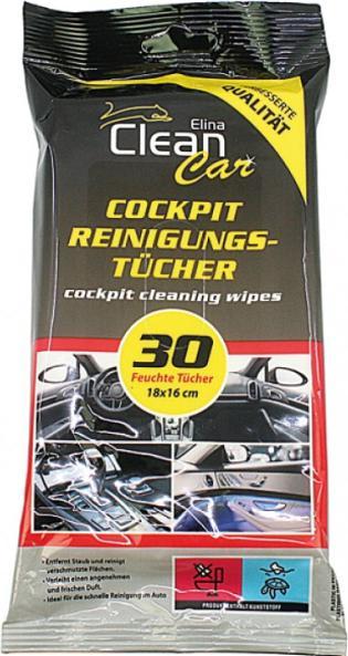 Produktbild Elina Cockpitreinigungstücher feucht 30er Pack