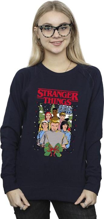 Immagine prodotto Netflix Stranger Things Christmas Poster Felpa Donna (M)
