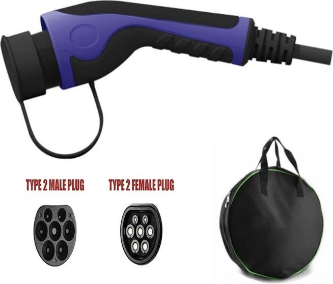 Produktbild Helos E-Auto-Ladekabel (Typ 2, 11 kW, 16 A, 5 m)