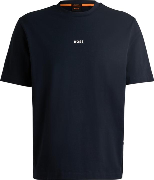 Actual product image Hugo Boss Boss Orange Short Sleeve TChup T-Shirt Relaxed Fit Dark Blue (S)