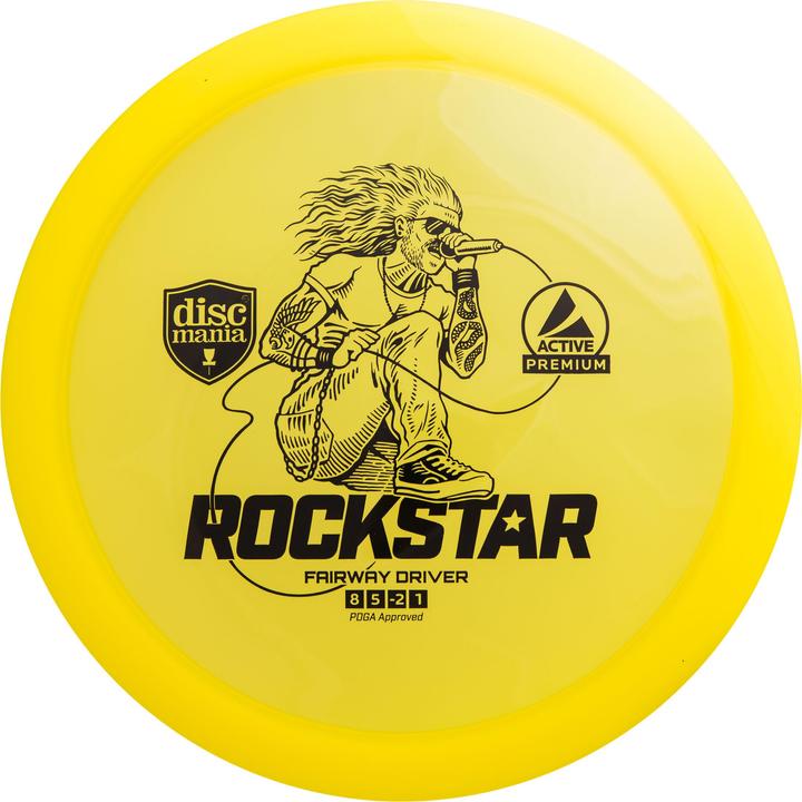 Produktbild Discmania Active Premium Rockstar (Gelb)