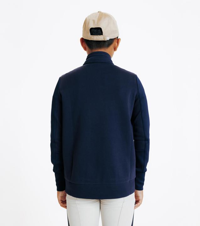 Produktbild Fouganza Reit-Sweatjacke 500 Kinder marineblau (140)