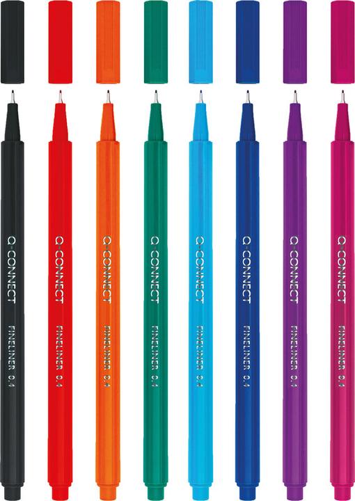 Actual product image Q-Connect Fineliner Triangular (Sorted)