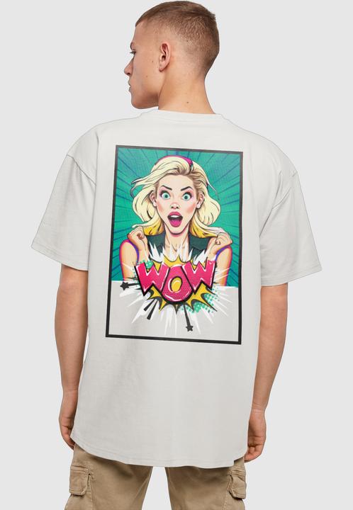 Produktbild Merchcode WOW Comic Heavy Oversized Tee - 116851 (S)