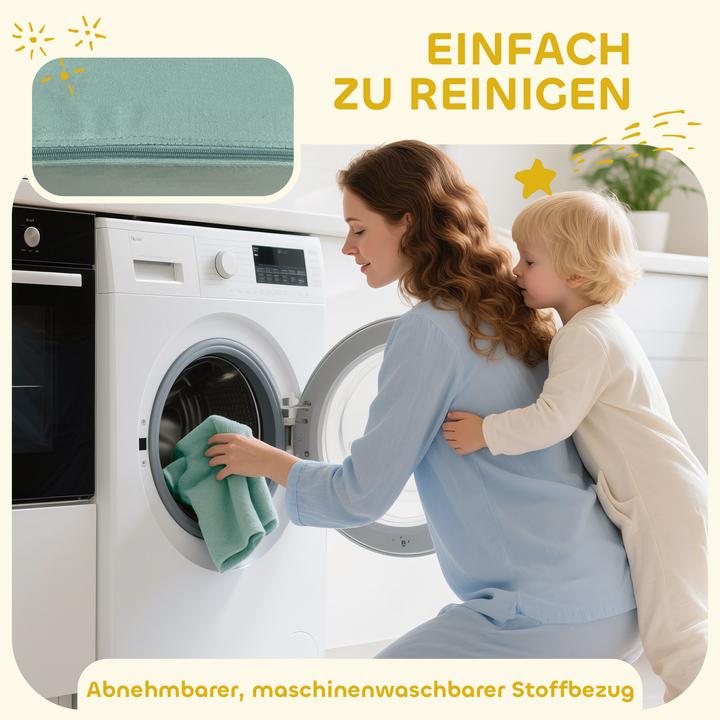 Image du produit Aiyaplay Softbausteine Samt, Schaumstoff Mehrfarbig