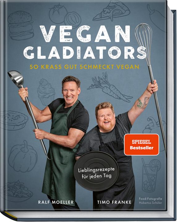 Actual product image Vegan Gladiators (German, Hubertus's pupil, Ralf Moeller, Timo Franke, 2022)