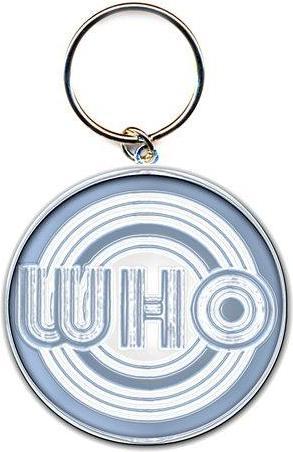 Actual product image The Who Circle Logo Enamel Keyring