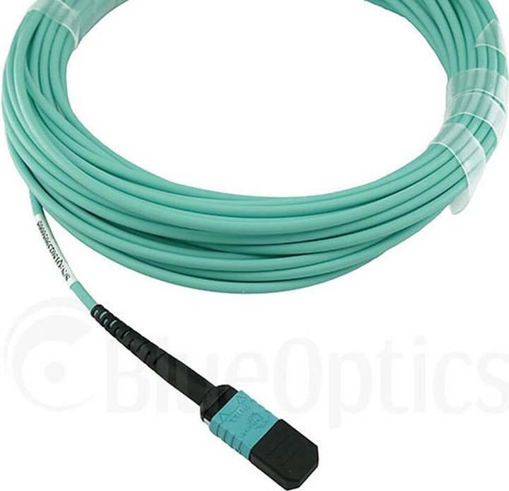 Produktbild CBO LWL MPO Trunkkabel OM3 12 Kerne 1 Meter Typ B