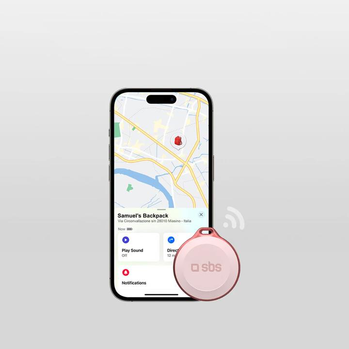 Image du produit SBS Viseur d'objet étanche, compatible avec Apple Find My (iOS)