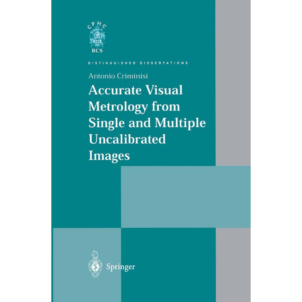 Thumbnail - Accurate Visual Metrology from Single and Multiple Uncalibrated Images, Fachbücher von Antonio Criminisi