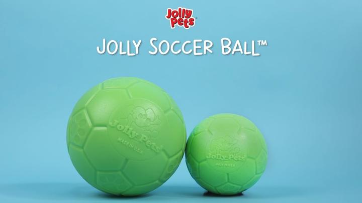 Produktbild Jolly Pets Jolly Soccer Ball Orange/Weiss L (20 cm) (Ballspielzeug Hund)