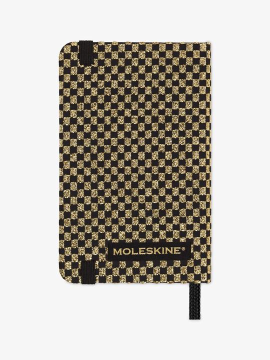 Actual product image Moleskine Shine notebook, XS, blank, gold (Plain)