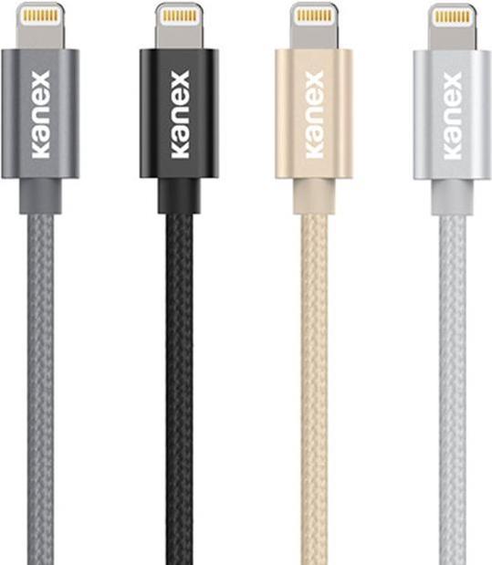 Actual product image Kanex DuraBraid Lightning Cable (1.20 m, USB 3.2 Gen 1)