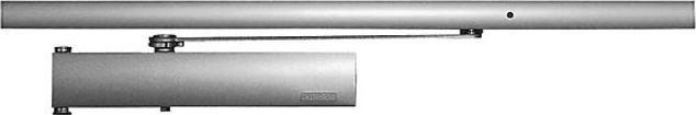 Actual product image Geze Free swing door closer TS 5000 RFS with guide rail EN 2-5 silver