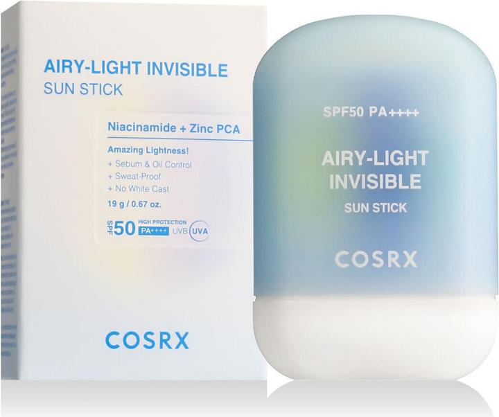 Productafbeelding Cosrx Airy Light Invisible Sun Stick (SPF 50+, 19 g)