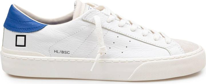 Produktbild D.a.t.e. D.a.t.e hill low sneakers in leather and suede color white and bluette (42)