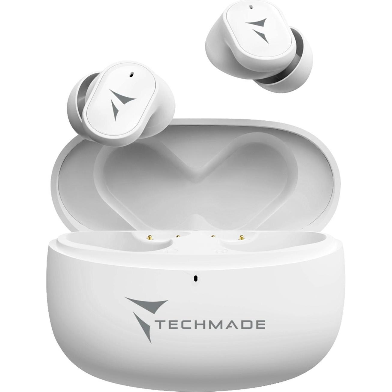 Techmade Earbuds K111 Weiss TM-K111-WH (Kabellos), Kopfhörer, Weiss