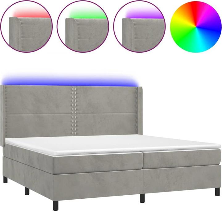 Actual product image vidaXL Boxspringbett (200 x 200 cm)