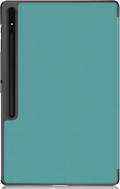 Actual product image Cover-Discount Galaxy Tab S9 Ultra - Tri-fold Smart Case turquoise (Galaxy Tab S9 Ultra)