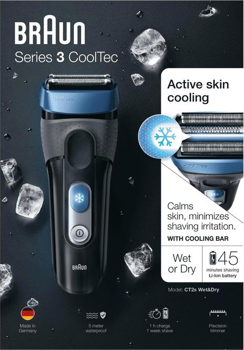 Actual product image Braun CT2s CoolTec