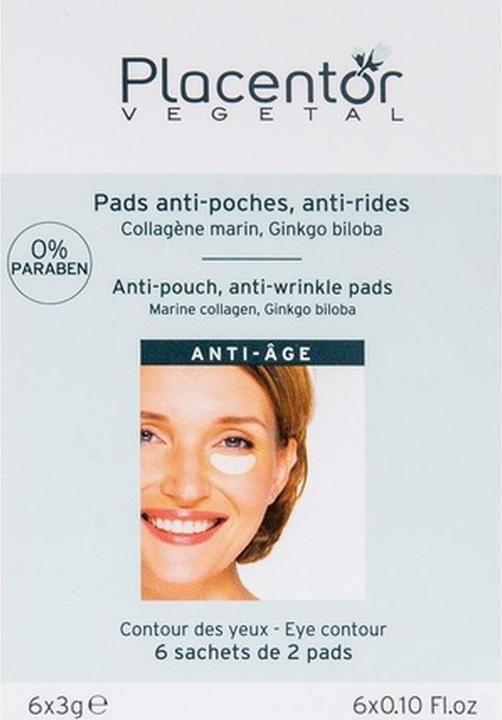 Produktbild Placentor Vegetal Anti-Pouch Anti-Wrinkle Pads 6 x 3g