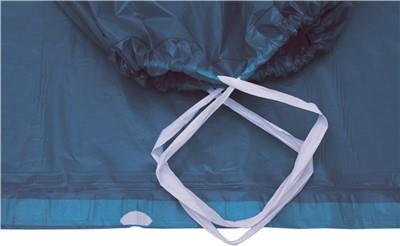 kaiserkraft PE drawstring waste bags (25 x, 120 l)