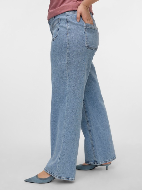 Produktbild Vero Moda VMCTESSA Hohe Taille Weiter Beinschnitt Jeans Weit geschnitten (W44/L32)