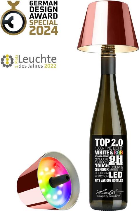 Produktbild Sompex Top 2.0 rosegold RGB (103 lm)