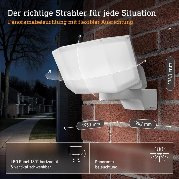 Immagine prodotto Steinel LED STRAHLER XLED PROTECT WS 090005 Aussenstrahler EEK E A - G (1694 lm, IP44)
