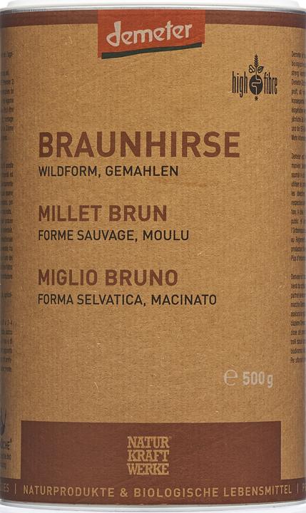 Immagine prodotto NaturKraftWerke Miglio bruno terra selvatica Demeter (500 g)