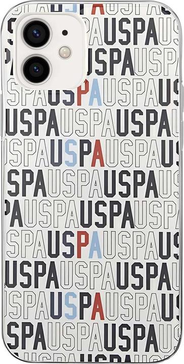 Produktbild U.S. Polo US Polo USHCP12SPCUSPA6 iPhone 12 mini 5.4" balta (Apple iPhone 12 mini)