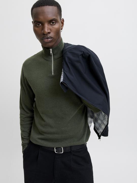 Actual product image Jack & Jones Jjeemil Knit Half Zip Noos (XS)