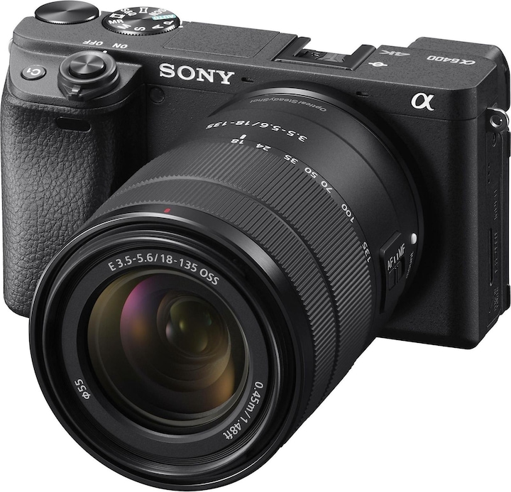 Sony Alpha 6400 Kit (18 - 135 mm, 24.20 Mpx, APS-C / DX)