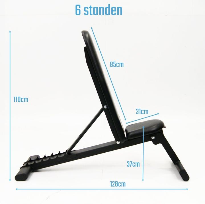 Actual product image Muscle Power Foldable Bench