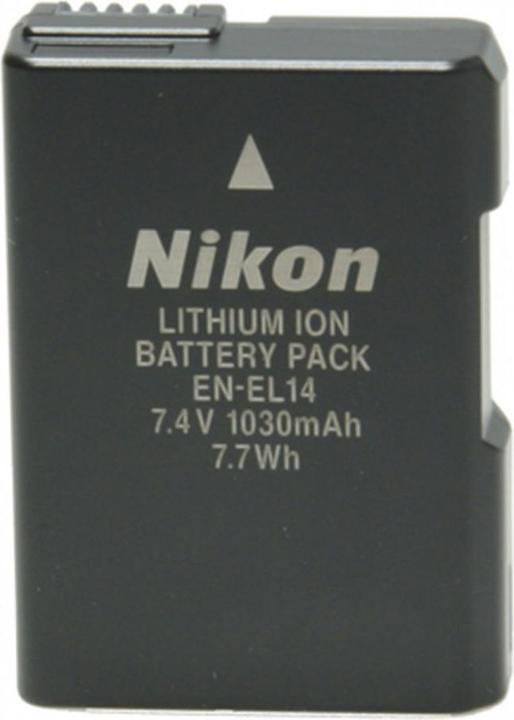 Image du produit Nikon EN-EL14a (Batterie de l'appareil photo)