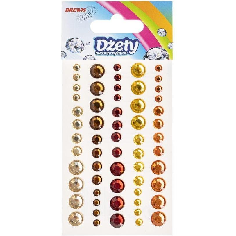 Brewis Selbstklebende Strasssteine