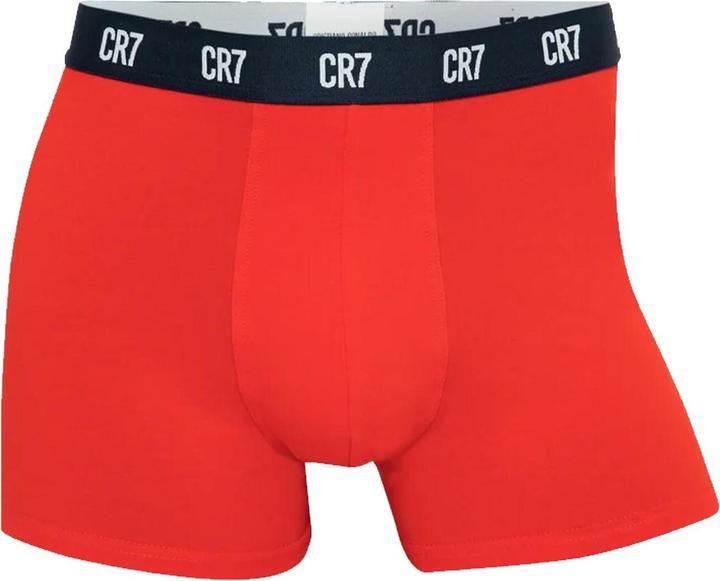Actual product image CR7 Unterhosen, 5er-Pack Grau/Navy/Rot, M (M, 5-pack)