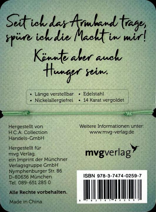 Nährwerte und Zutaten riva Verlag:Am Arsch vorbei geht auch e (Edelstahl)