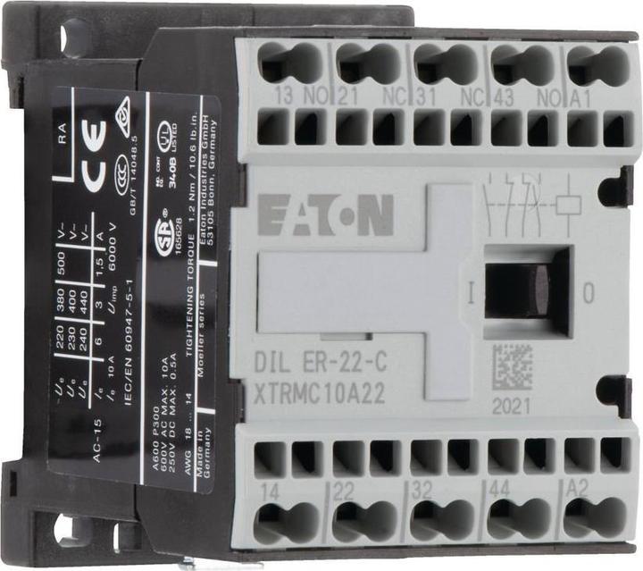 Produktbild Eaton Hilfsschütz, 24 V 50 Hz, S = Schliesser: 231786