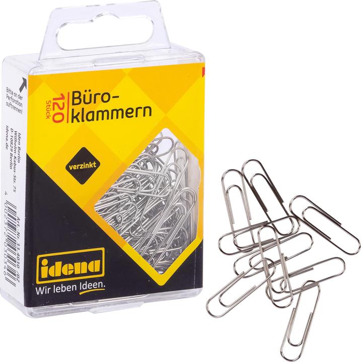 Immagine prodotto Idena Graffette 120pz zincate (120x)