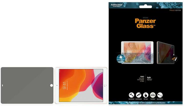 Produktbild PanzerGlass Privacy f. Apple iPad 10.2", CF (1 Stück, iPad 2019 (7. Gen))